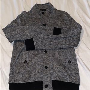 Club Monaco zip-up sweater